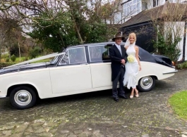 Daimler wedding car hire in Ashford